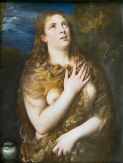 Die reuige Magdalena von Titian (c.1488-1576)