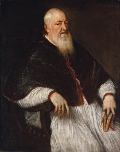 Filippo Archinto född omkring 1500, död 1558, ärkebiskop av Milano, mitten av 1550-talet. av Tiziano Vecelli