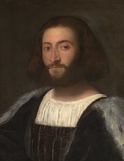 Porträtt av en man av Titian