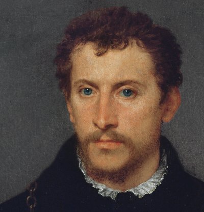 Engelsmannen (detalj), 1540-5 av Tiziano Vecelli