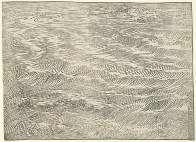 Faraos armé dränks i Röda havet av Titian