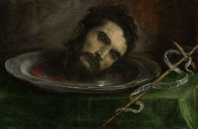 Chef för Johannes Döparen, sent 1500-tal av Tiziano Vecelli