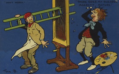 Där går min välsignade akademibild! av Tom Browne