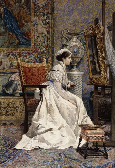 En vacker kännare, 1874 av Tomas Moragas y Torras