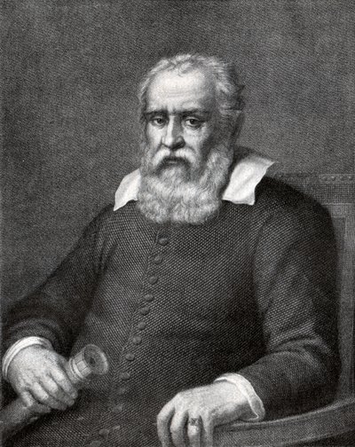 Galileo Galilei av Tommaso (after) Minardi