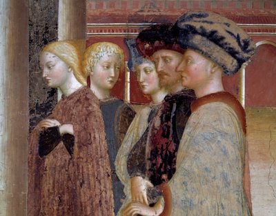 Herodes bankett av Tommaso Masolino da Panicale