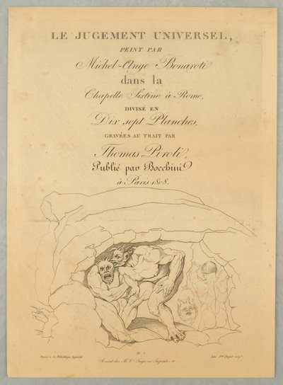 Försättsblad, The Universal Judgment av Tommaso Piroli