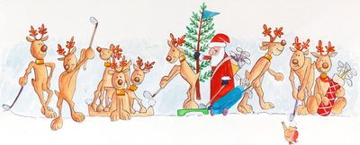 Julgolfare av Tony Todd