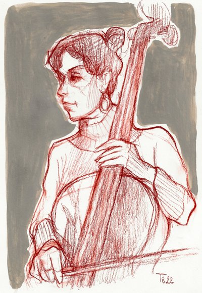 En målmedveten cellist av Tore Bahnson