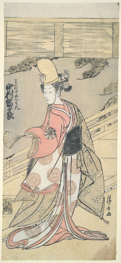 Skådespelare Nakamura Tomij?r? av Torii Kiyonaga