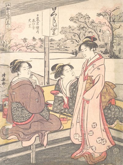 Ebisu-Daikoku inom Nippori-systemet? 1793. av Torii Kiyonaga