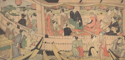 Sumida River Holiday, 1788-90. av Torii Kiyonaga