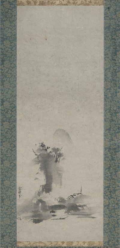 Haboku, Stänkt bläcklandskap av Toyo Sesshu