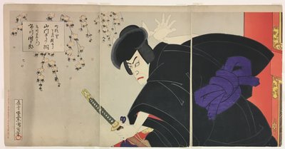 Ishikawa Goemon - Ichikawa Danjuro IX skådespelare av Toyohara Kunichika