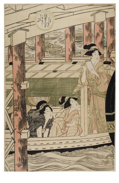 Skådespelare under de tolv månaderna av Toyokuni Utagawa