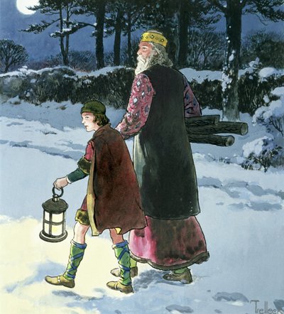 Kung Wenceslas, 1000-talet c1900 av Trelleek