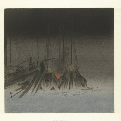 Skickar på natten av Tsukioka Kogyo
