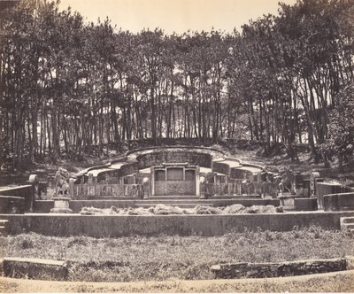 Mandaringrav vid Foochow, ca. 1869. av Tung Hing.