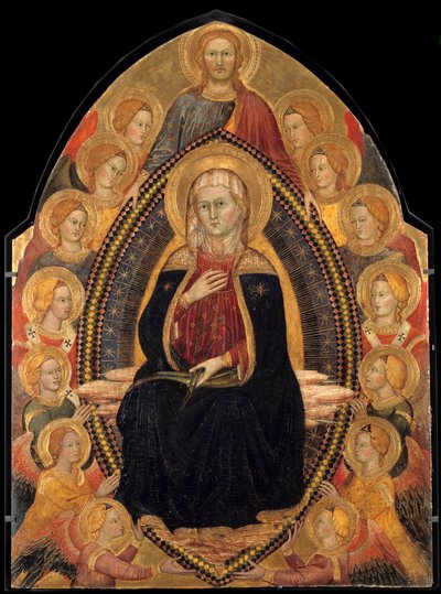 The Assumption of the Virgin Altarpiece av Turino Vanni av Turino Vanni