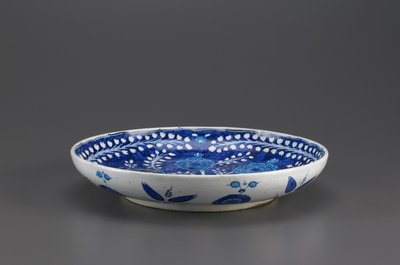 Maträtt, Iznik, ottomansk dynasti, 1530-talet (keramik) av Turkish School