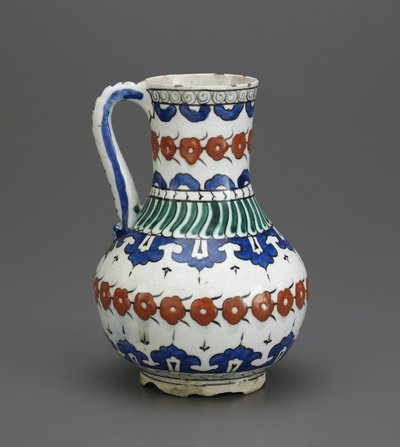Kanna, Iznik, ottomansk dynasti, 1500-1600-talet (keramik) av Turkish School