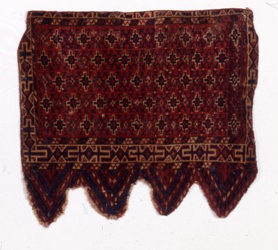 Rare Yomut okbash, mitten av 1800-talet (textil) av Turkmen School