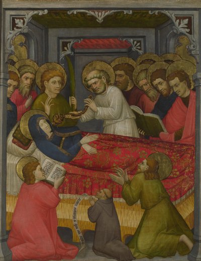 Jungfruns död, c.1425 av Tyrolese
