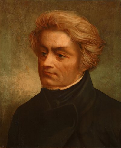 Porträtt av poeten Adam Mickiewicz 1798-1855, 1883 av Tytus Maleszewski