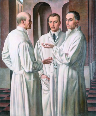 Kirurgerna, 1926. av Ubaldo Oppi