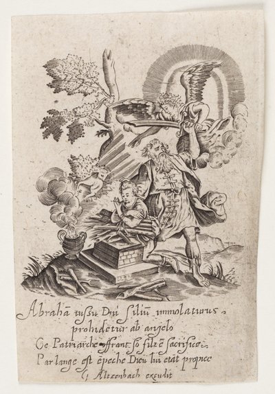 Abraham och Isak av Ubekendt