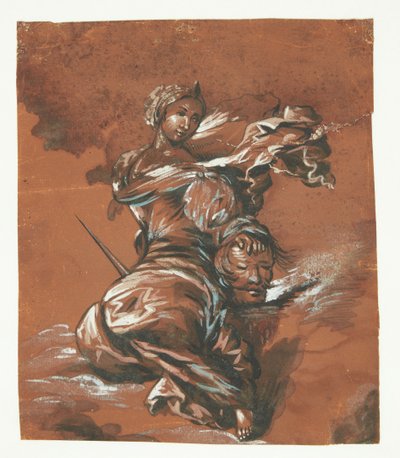 Judith med huvudet av Holofernes av Ubekendt