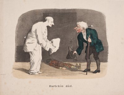 Harlequins död av Ubekendt Ubekendt