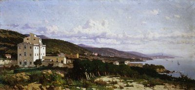 Utsikt över Castiglioncello av Ugo Manaresi