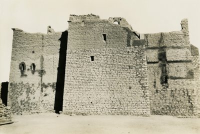 S:t Simeons kloster, Aswan, Egypten, fotografi av Ugo Monneret de Villard av Ugo Monneret de Villard