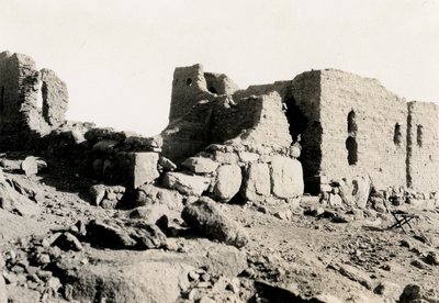 Ruiner på ön Bigeh, Egypten, fotografi av Ugo Monneret de Villard av Ugo Monneret de Villard