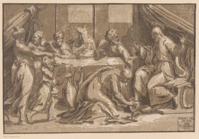 Kristus smord av Maria Magdalena av Ugo da Carpi