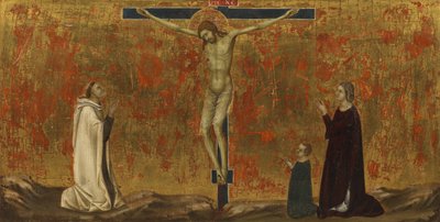 Korsfäste Kristus med donatorer av Ugolino di Nerio