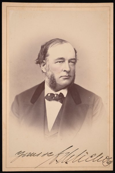 Porträtt av Charles Henry Nichols 1820-1889, 1872. av Ulke Bros