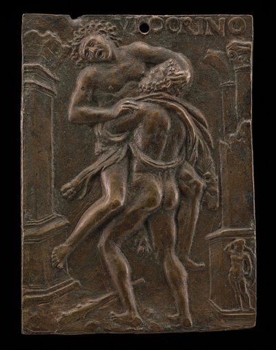 Hercules och Antaeus av Ulocrino