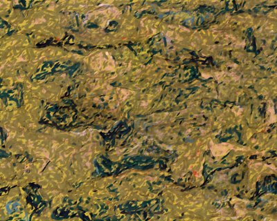 Jordnära abstrakt textur av Uma Gokhale