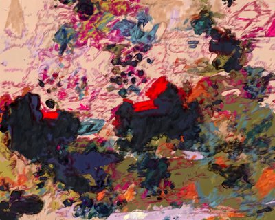 Texturerad färgdynamik av Uma Gokhale