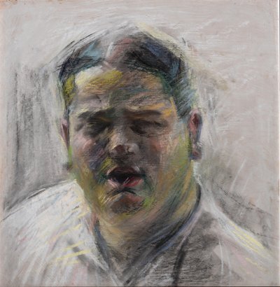 Porträtt av Armando Mazza 1884-1964, 1909-1910. av Umberto Boccioni