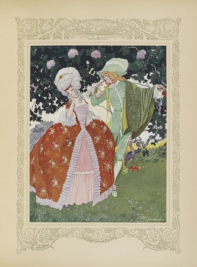 Vad! En sida, ropade prinsessan, en sida har fräckheten att berätta för mig att han älskar mig!, illustration från 