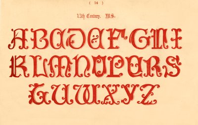 1200-talet. MS., 1862 av Unbekannt