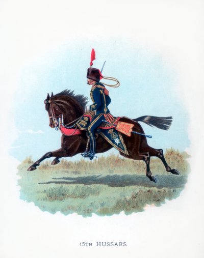 15:e husarerna, 1890 av Unbekannt