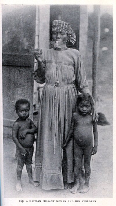 19345N HAITI haitisk bonde av Unbekannt