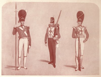 1:a eller grenadjärregementet av garde 1815, 1909 av Unbekannt