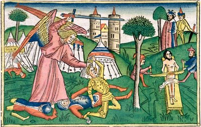 2 Kungaboken 19:35-37: Guds hämnd på Assyrien av Unbekannt