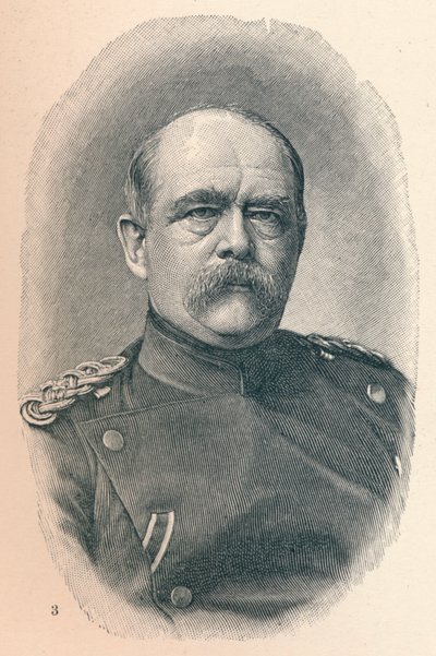 3 - Otto Von Bismarck i fyra skeden av sin karriär, 1907 av Unbekannt