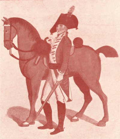 3:e av Prince of Wales Dragoon Guards, 1909 av Unbekannt